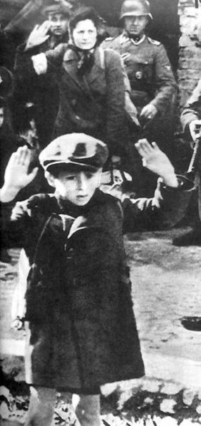 ילד יהודי בגטו